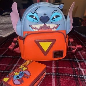 Lilo & stitch 626 Loungefly Backpack 💙🧡